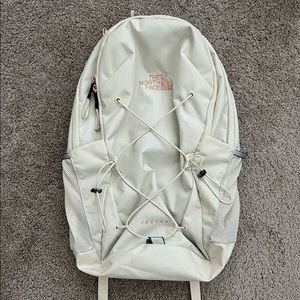 Northface Womens Jester Backpack - Vintage White/Rose Gold